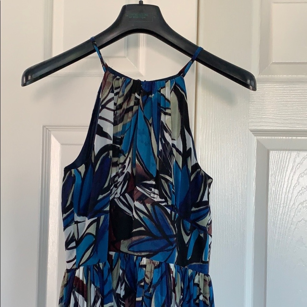 Donna Morgan women’s floral chiffon halter dress